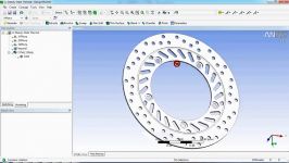 ANSYS Thermal analysis of DISC BRAKE