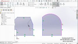 آموزش نرم افزار سالیدورک solidworks مقدماتی درس 6