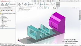 آموزش نرم افزار سالیدورک solidworks مقدماتی درس 8