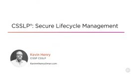 فیلم آموزش CSSLP Secure Lifecycle Management