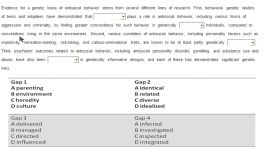 PTE Reading  Fill in the Blanks  Second Part