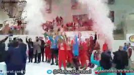قهرمانی بانوان ایران در مسابقات هندبال قهرمانی غرب آسیا