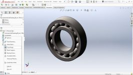 Simulasi SOLIDWOKRS  Simulasi Statik  Ball Bearing