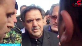 حمله خانواده مسافران هواپیمای تهران یاسوج به وزیر راه