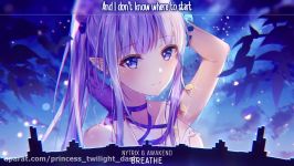 Nightcore  Breathe  Lyrics