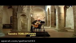 Sandro Torlontano classical guitar plays Turina Hommage a Tarrega  Garrotin