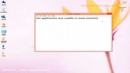 حل ارور های ویندوز قسمت اول Application Was Unable