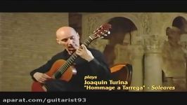 Sandro Torlontano classical guitar plays Turina Hommage a Tarrega  Soleares