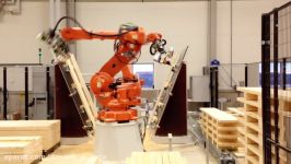 روبات های نجار  ABB Robot Nailing