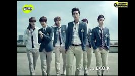 گروه EXO تبلیغ