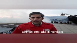 توضیحات جلال ملکی در خصوص آتش سوزی در کارگاه مبل سازی خیابان دماوند