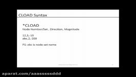 Abaqus ConcentratedPoint LoadForce with Follower Options  Hypermesh PreProcessor