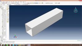 Crash test simulation on a square tube using ABAQUS + Energy absorption results