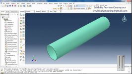 Simulation cyclic loading over the pipe in Abaqus