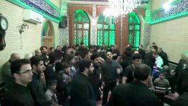 سینه زنی مداحی کربلایی علیرضا عشقی در سالروز شهادت حضرت فاطمه