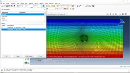 Simulation 2D tunneling and earthquake in Abaqus