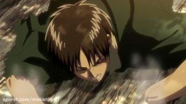 مبارزه تایتانها Attack On titan E2 S10  دوبله فارسی