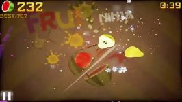 بازی Fruit Ninja  بریدن میوه ها 