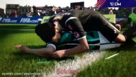 لحظات خنده دار بازی فیفا 18  FIFA 18  شماره 4