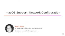 دوره یادگیری macOS Support Network Configuration