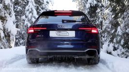 Can the 2018 AUDI RS4 handle the ROUGH SNOW  450hp600NmV6BiTurbo  Stuck or not