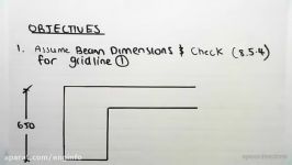 Beam Design Example Depth Part 1  Reinforced Concrete Structures