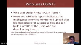 فیلم آموزش OSINT Fun with Open Source Intelligence