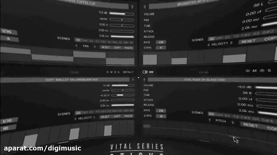 دانلود وی اس تی ساز کوبه ای Vir2 Instruments Vital Seri