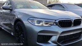 First 2018 BMW M5 F90 soundquick shot