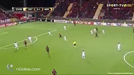 Ostersunds 0 2 Arsenal  Papagiannopoulos Own goal 24