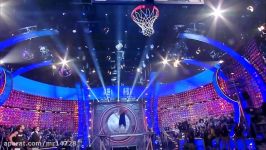 Longest slam dunk from a trampoline  Guinness World Records