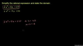 5 Simplifying rational expressions grouping