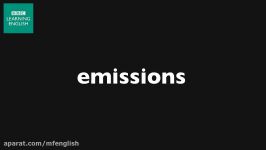آموزش زبان انگلیسی تلفظ How to pronounce emissions