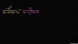 20 Subtracting rational expressions factored denominato