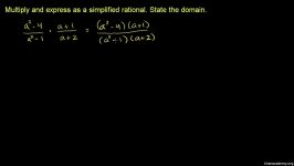 9 Multiplying rational expressions