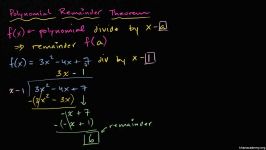 a17 Proof of the Polynomial Remainder Theorem