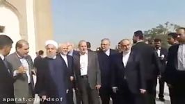 بازدید روحانی بنای قطب شاهیان در هند