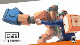 ویدیو بسته Robot محصول Nintendo Labo  زومجی