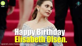 16 فوریه Happy Birthday Elizabeth Olsen