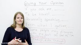 IELTS TOEFL  How to give your opinion