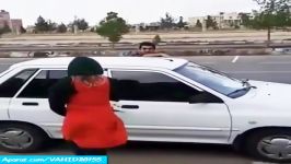 عاقبت خیانت پسر به دختر. کلیپ خنده دارجالب