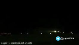 فیلمی فرود اضطراری هواپیمای قشم ایر در مشهد چرخاش باز نشد اما خوب فرود اومد ببینید.