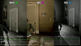 مقایسه فریم ریت بازی Splinter Cell Convict  XO vs X360