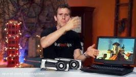 TWO GTX 1080s in a fing LAPTOP  Sager NP9873