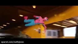 درگیری مرد عنکبوتی توی فری Spider Man Homecoming 2017
