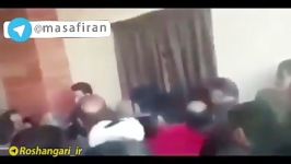 ️ نماینده مجلس زحمت كشیده رفته ایستگاه آتش نشانی افتتاح كنه، چون بنر خوش آمدگویی