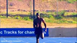 تمرینات Usain Bolt ،قهرمان دو 100 200 متر المپیک