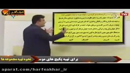 ادبیات کنکور موسسه حرف آخر مبحث حل تست ادبیات