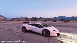 گیم پلی لامبورگینی هورکان در Lamborghini Huracan GTA V