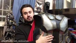 قسمت سوم کاسپلی thor  نقد بررسی کامل لباس thor